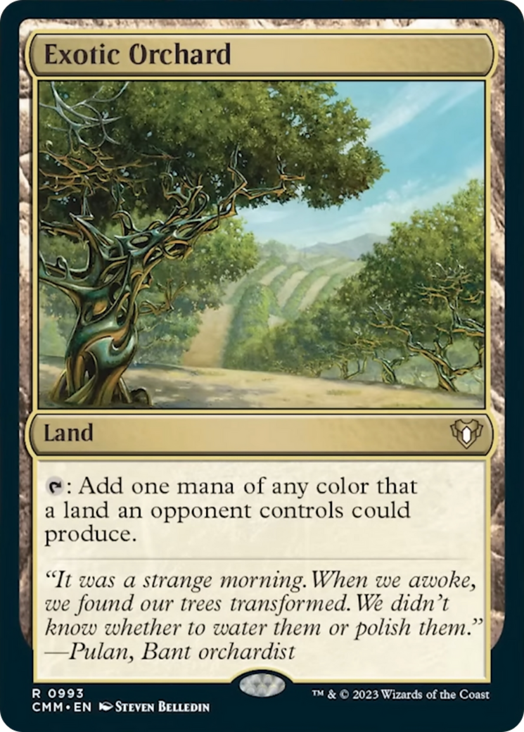 Exotic Orchard [Commander Masters] | Enigma On Main