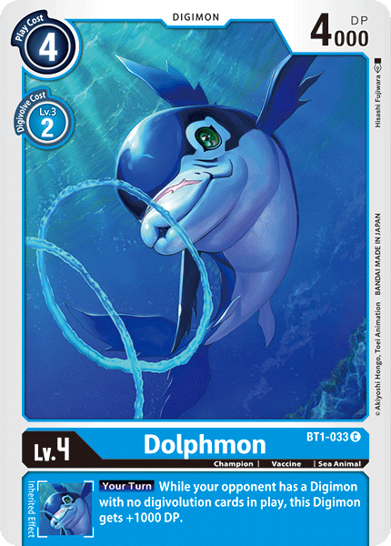 Dolphmon [BT1-033] [Release Special Booster Ver.1.0] | Enigma On Main