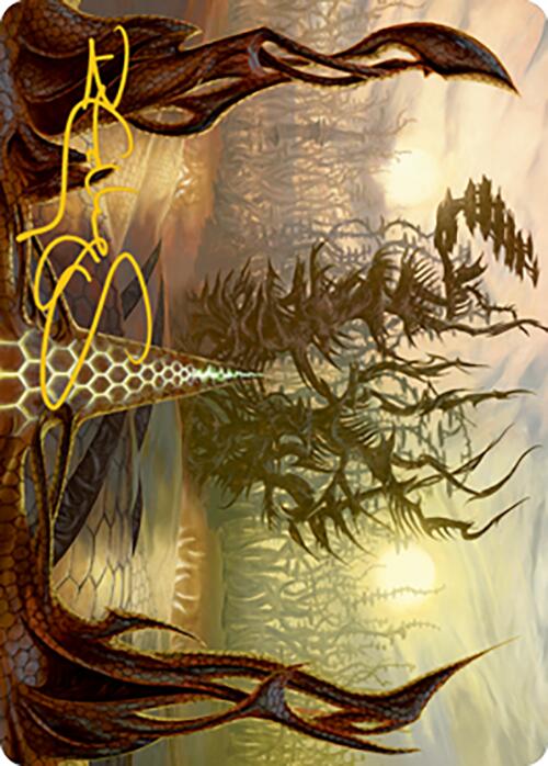 Thornglint Bridge Art Card (Gold-Stamped Signature) [Modern Horizons 2 Art Series] | Enigma On Main