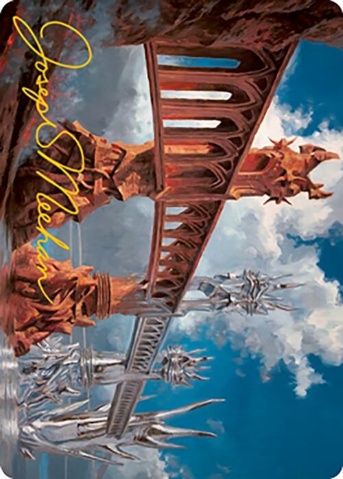 Silverbluff Bridge Art Card (Gold-Stamped Signature) [Modern Horizons 2 Art Series] | Enigma On Main