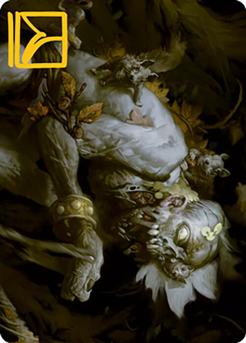 Nested Shambler Art Card (Gold-Stamped Signature) [Modern Horizons 2 Art Series] | Enigma On Main