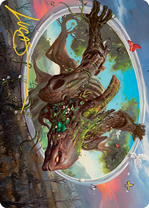 Gaea's Will Art Card (Gold-Stamped Signature) [Modern Horizons 2 Art Series] | Enigma On Main