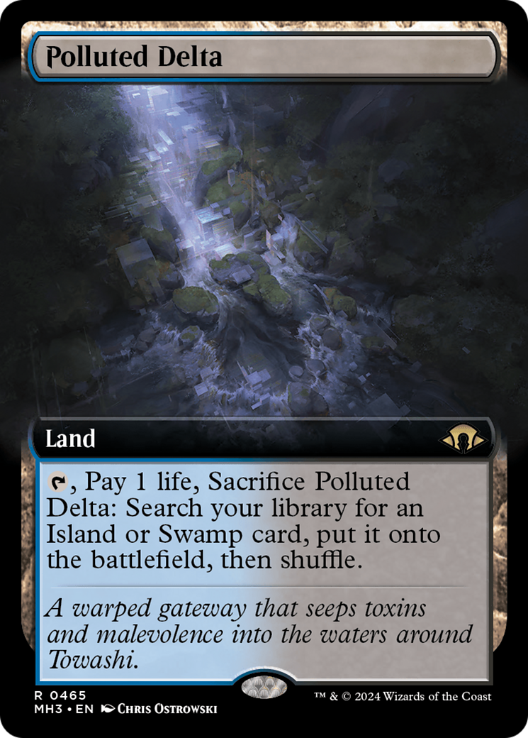 Polluted Delta (Extended Art) [Modern Horizons 3] | Enigma On Main