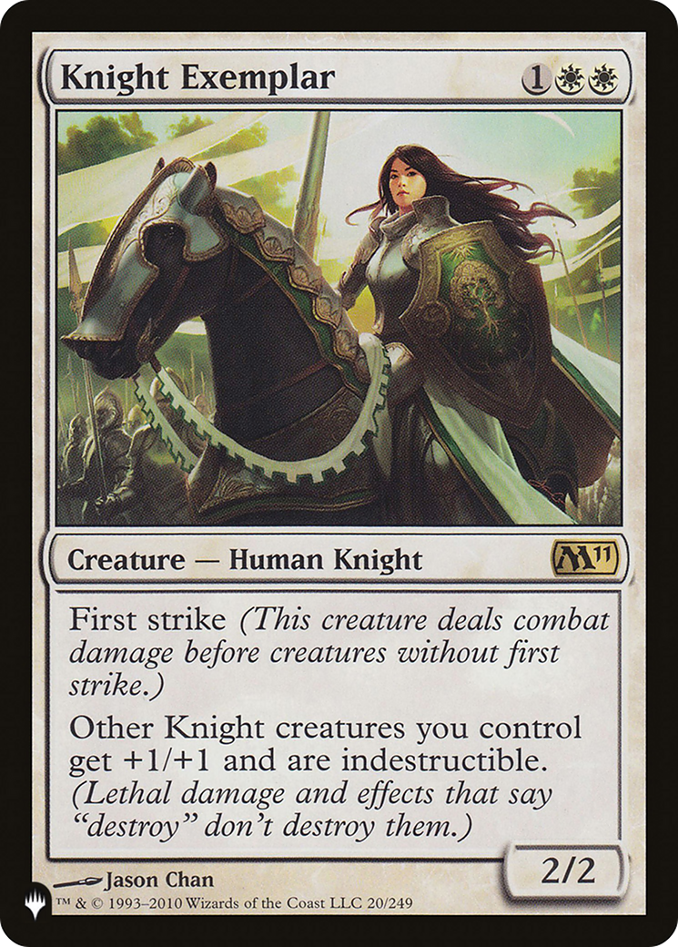 Knight Exemplar (Magic 2011) [The List] | Enigma On Main