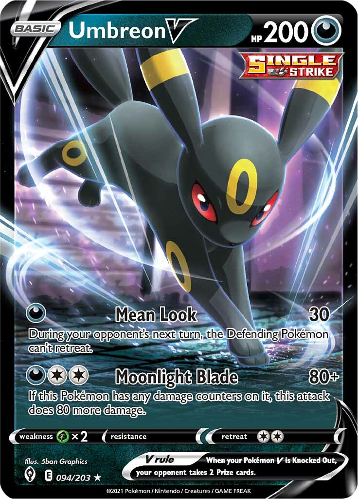 Umbreon V (094/203) [Sword & Shield: Evolving Skies] | Enigma On Main