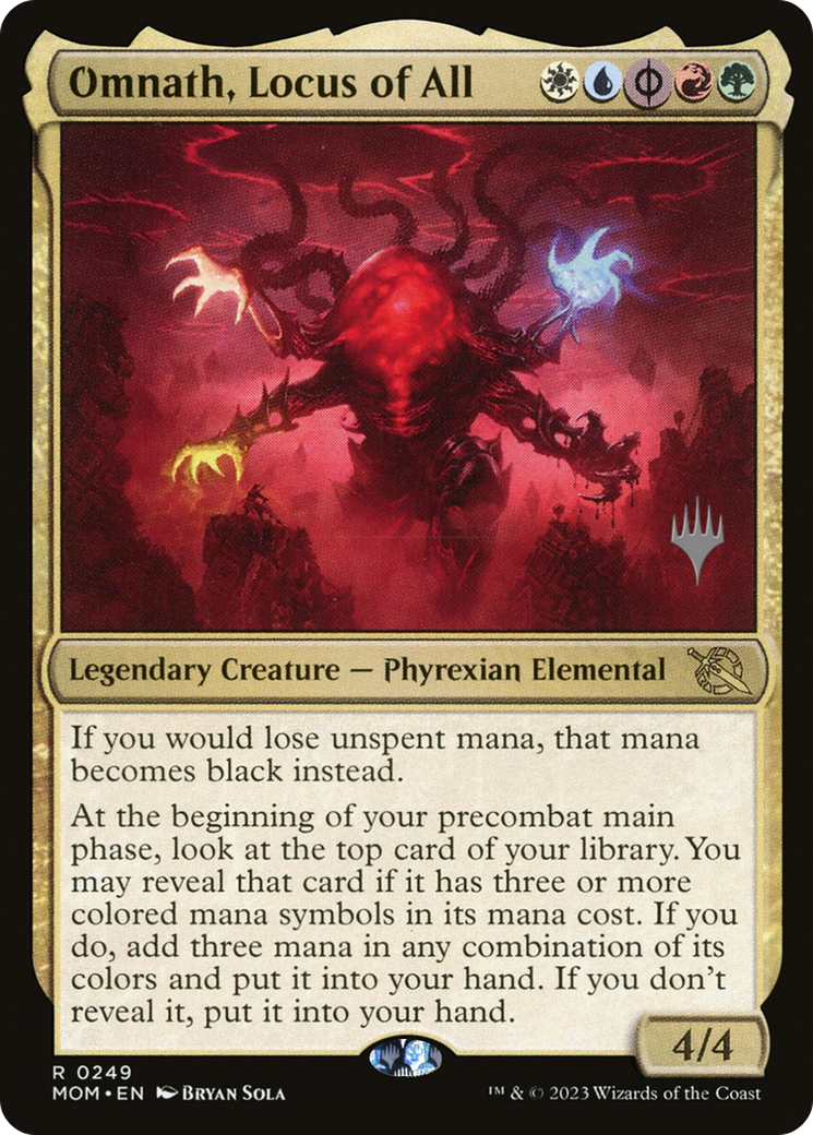 Omnath, Locus of All (Promo Pack) [March of the Machine Promos] | Enigma On Main