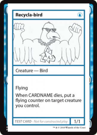 Recycla-bird (2021 Edition) [Mystery Booster Playtest Cards] | Enigma On Main