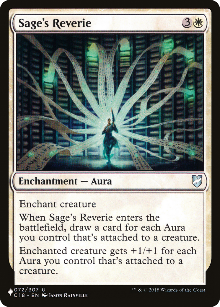 Sage's Reverie [The List Reprints] | Enigma On Main