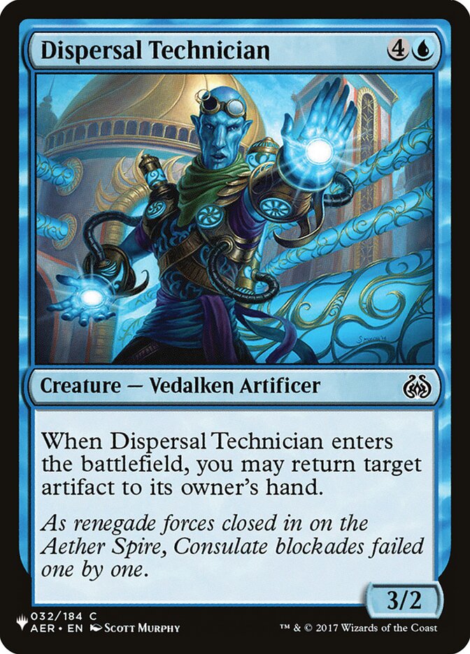 Dispersal Technician [The List] | Enigma On Main