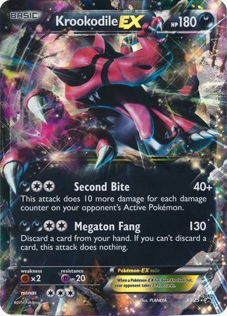 Krookodile EX (XY25) (Jumbo Card) [XY: Black Star Promos] | Enigma On Main