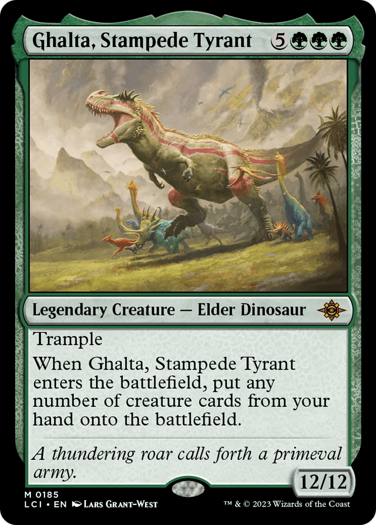 Ghalta, Stampede Tyrant [The Lost Caverns of Ixalan] | Enigma On Main