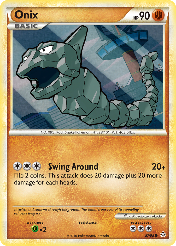 Onix (57/95) [HeartGold & SoulSilver: Unleashed] | Enigma On Main