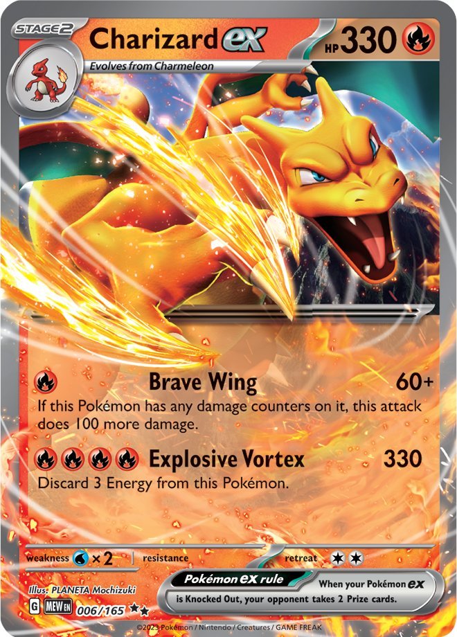 Charizard ex (006/165) [Scarlet & Violet: 151] | Enigma On Main