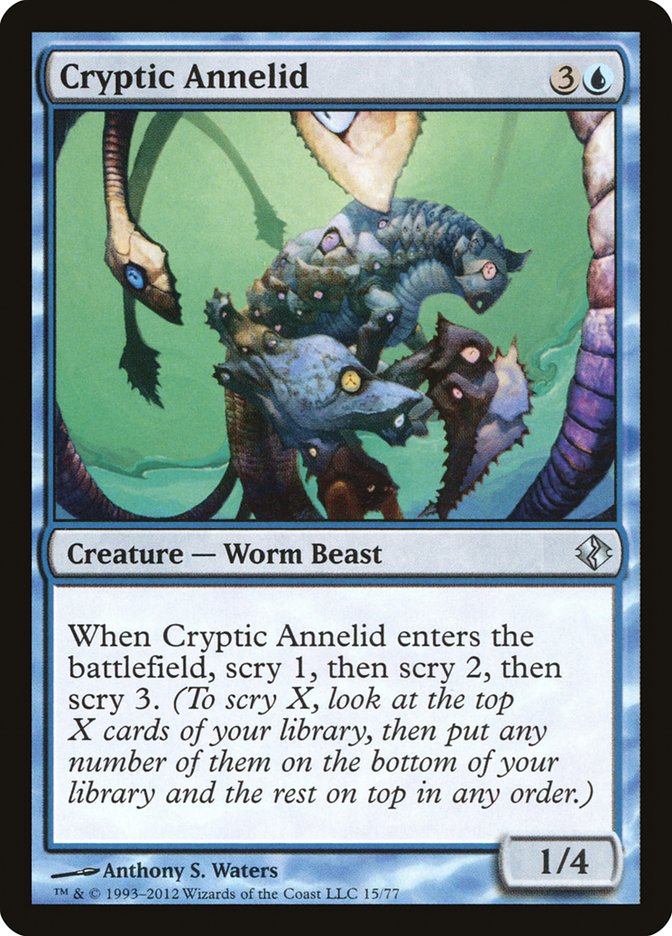 Cryptic Annelid [Duel Decks: Venser vs. Koth] | Enigma On Main