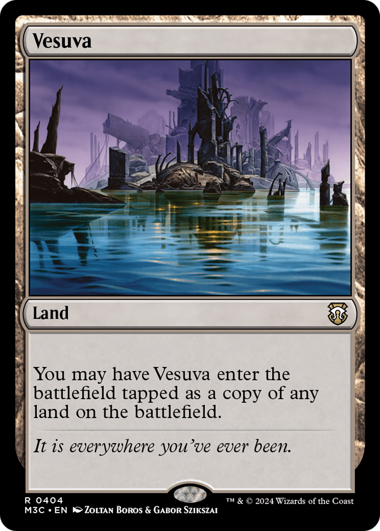 Vesuva (Ripple Foil) [Modern Horizons 3 Commander] | Enigma On Main