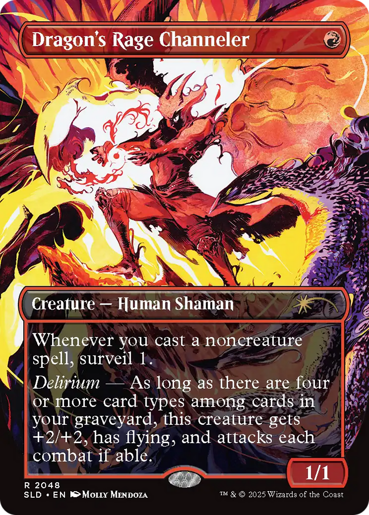 Dragon's Rage Channeler (2048) (Rainbow Foil) [Secret Lair Drop Series] | Enigma On Main