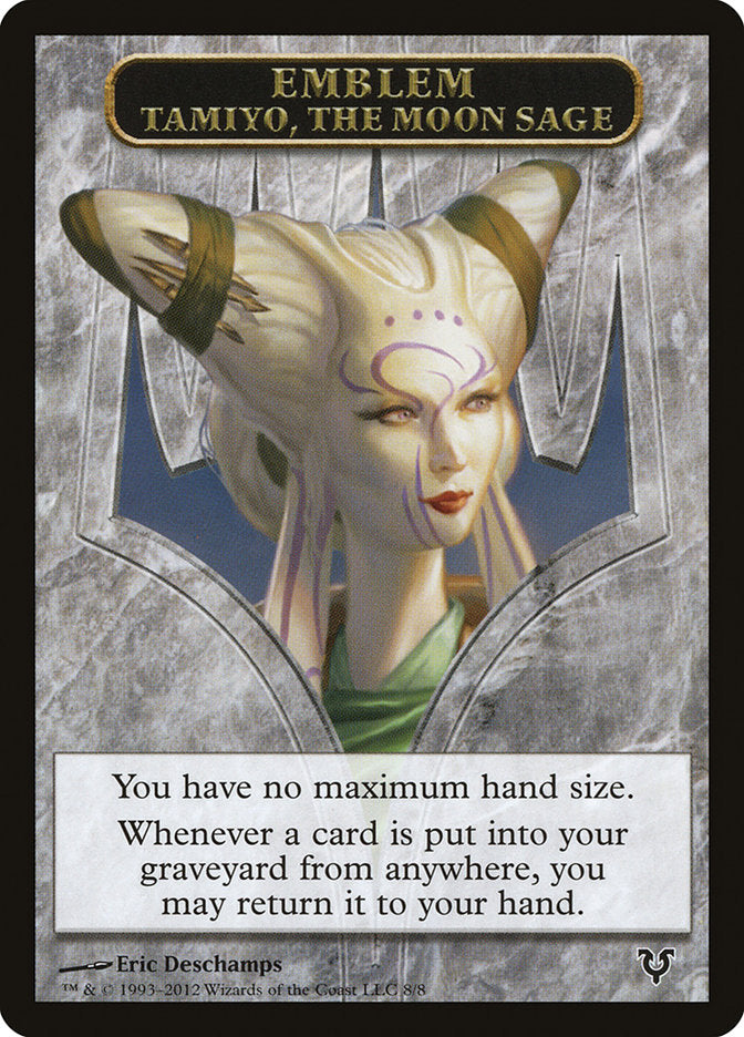 Tamiyo, the Moon Sage Emblem [Avacyn Restored Tokens] | Enigma On Main