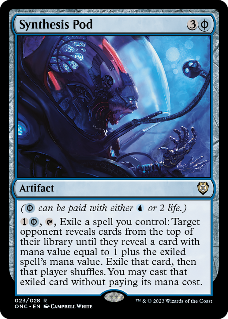 Synthesis Pod [Phyrexia: All Will Be One Commander] | Enigma On Main