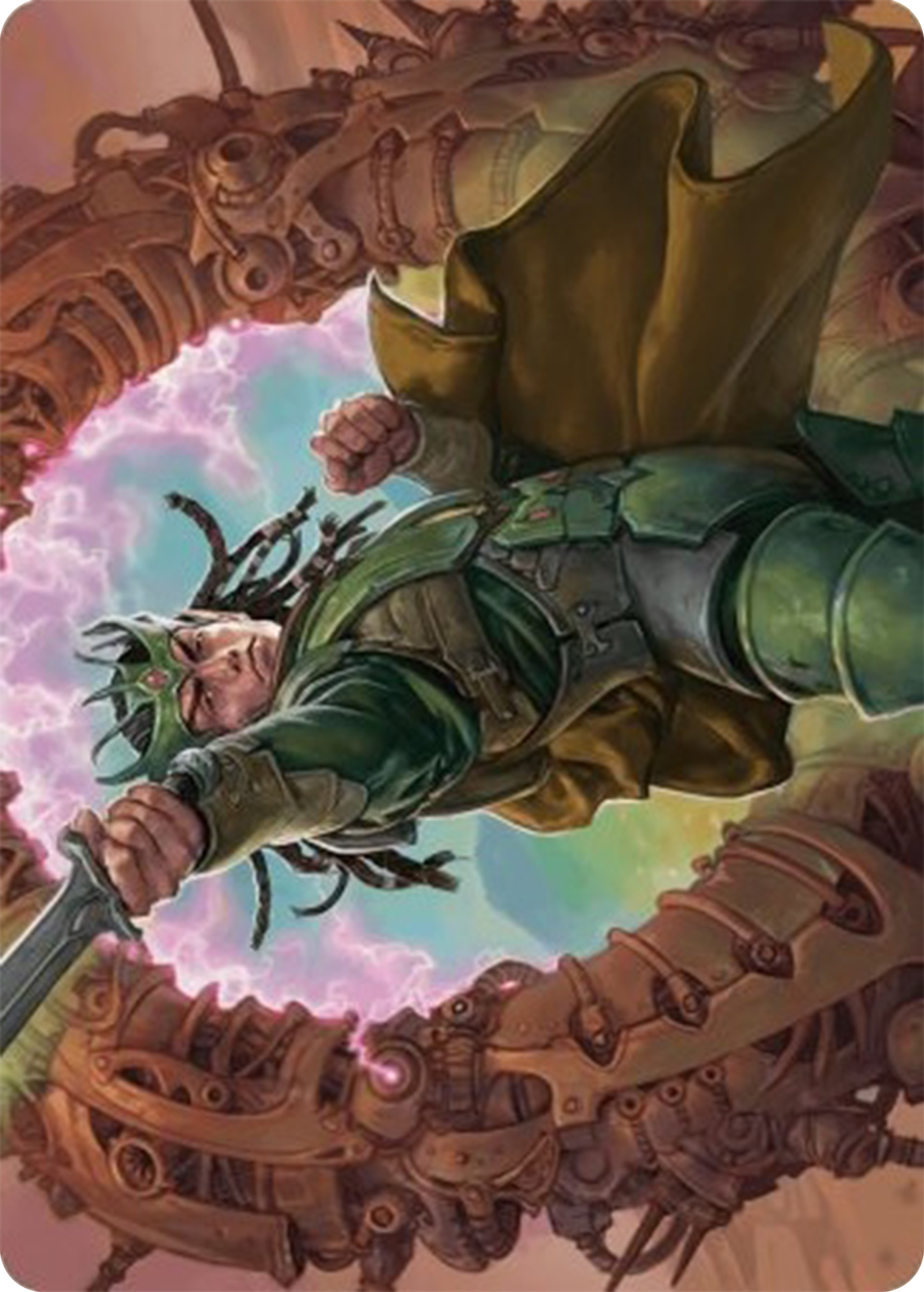 Eladamri, Korvecdal Art Card [Modern Horizons 3 Art Series] | Enigma On Main