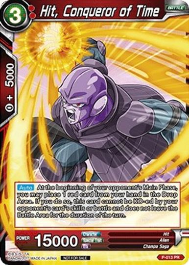 Hit, Conqueror of Time (P-013) [Promotion Cards] | Enigma On Main