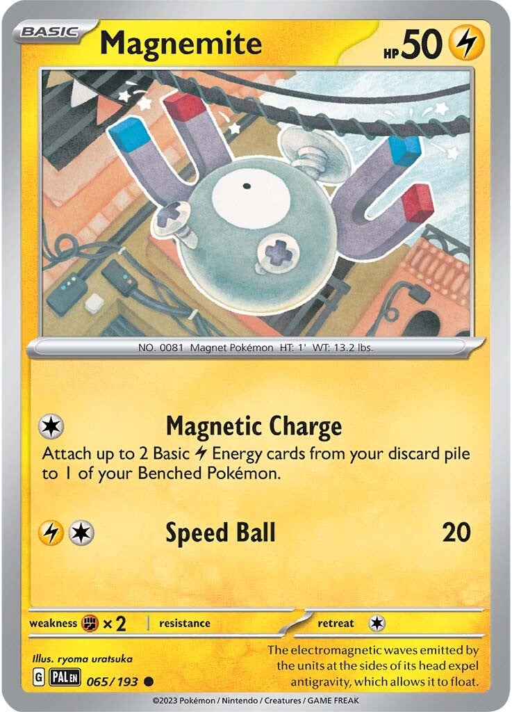 Magnemite (065/193) [Scarlet & Violet: Paldea Evolved] | Enigma On Main