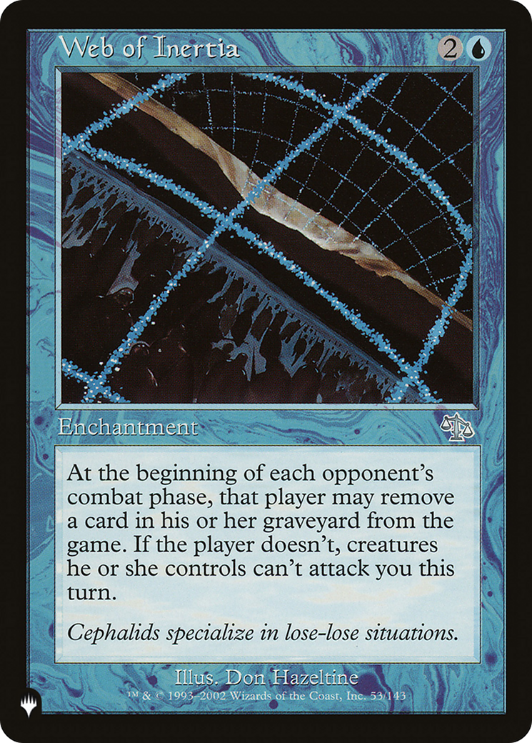 Web of Inertia [The List Reprints] | Enigma On Main