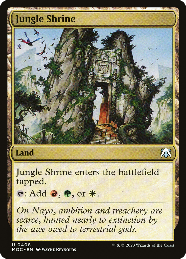Jungle Shrine [March of the Machine Commander] | Enigma On Main