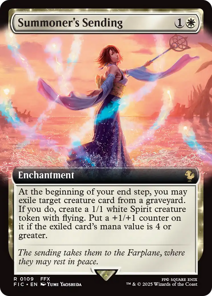 Summoner's Sending (Extended Art) [FINAL FANTASY Commander] | Enigma On Main