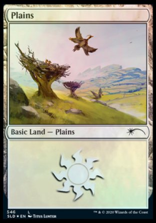 Plains (Feathered Friends) (546) [Secret Lair Drop Promos] | Enigma On Main