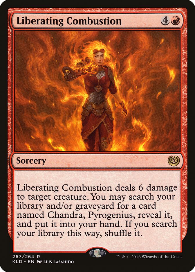 Liberating Combustion [Kaladesh] | Enigma On Main