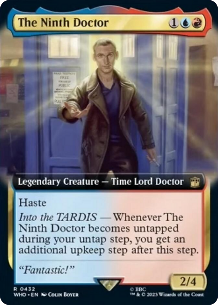 The Ninth Doctor (Extended Art) [Doctor Who] | Enigma On Main