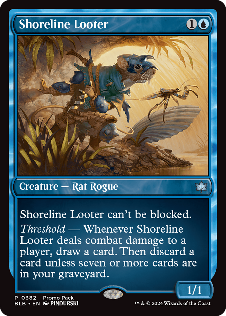 Shoreline Looter [Bloomburrow Promos] | Enigma On Main