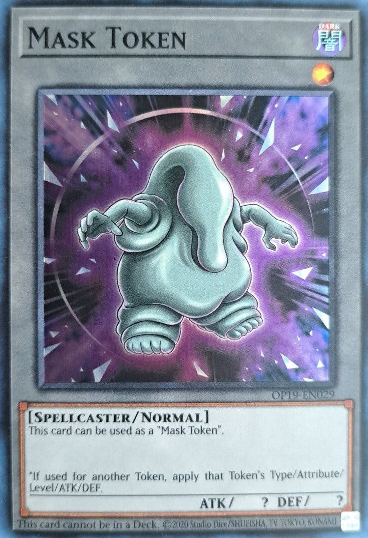 Mask Token [OP19-EN029] Super Rare | Enigma On Main