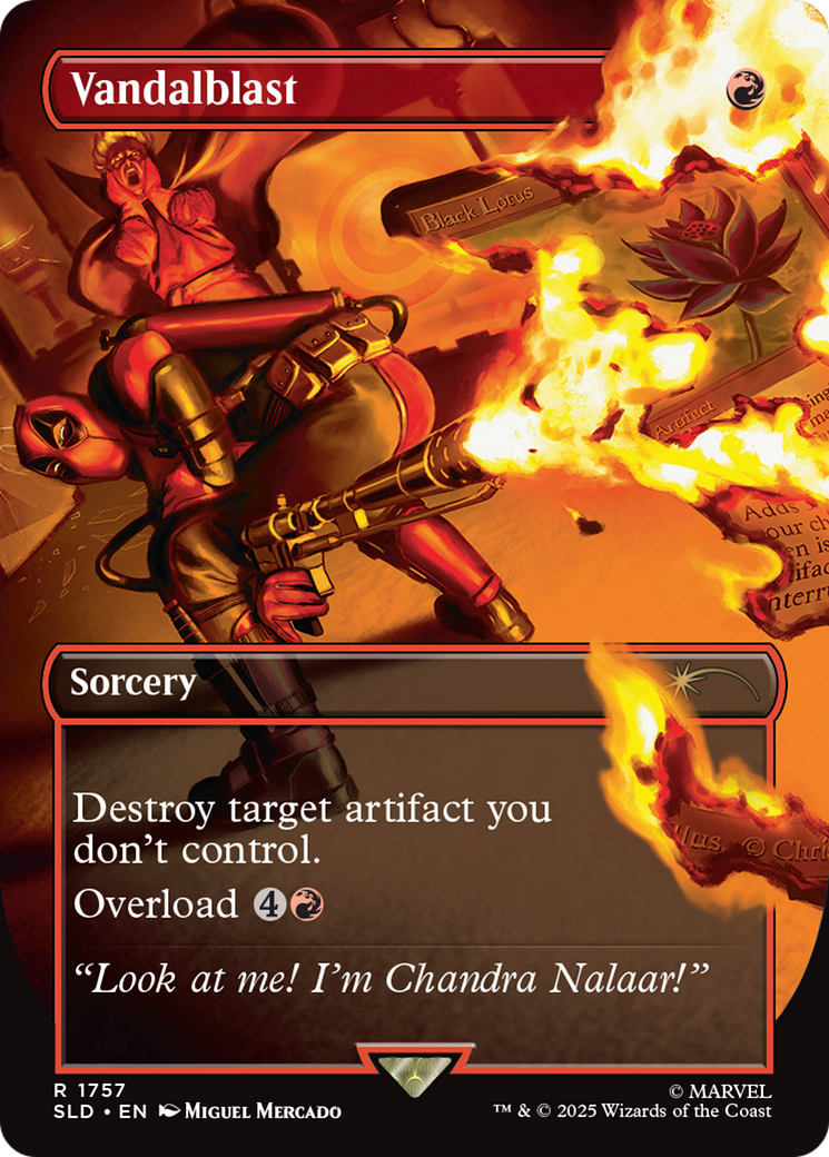 Vandalblast (1757) (Rainbow Foil) [Secret Lair Drop Series] | Enigma On Main