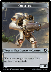 Thopter // Construct (41) Double-Sided Token [Commander Masters Tokens] | Enigma On Main