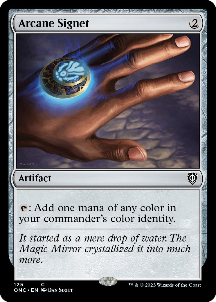 Arcane Signet [Phyrexia: All Will Be One Commander] | Enigma On Main