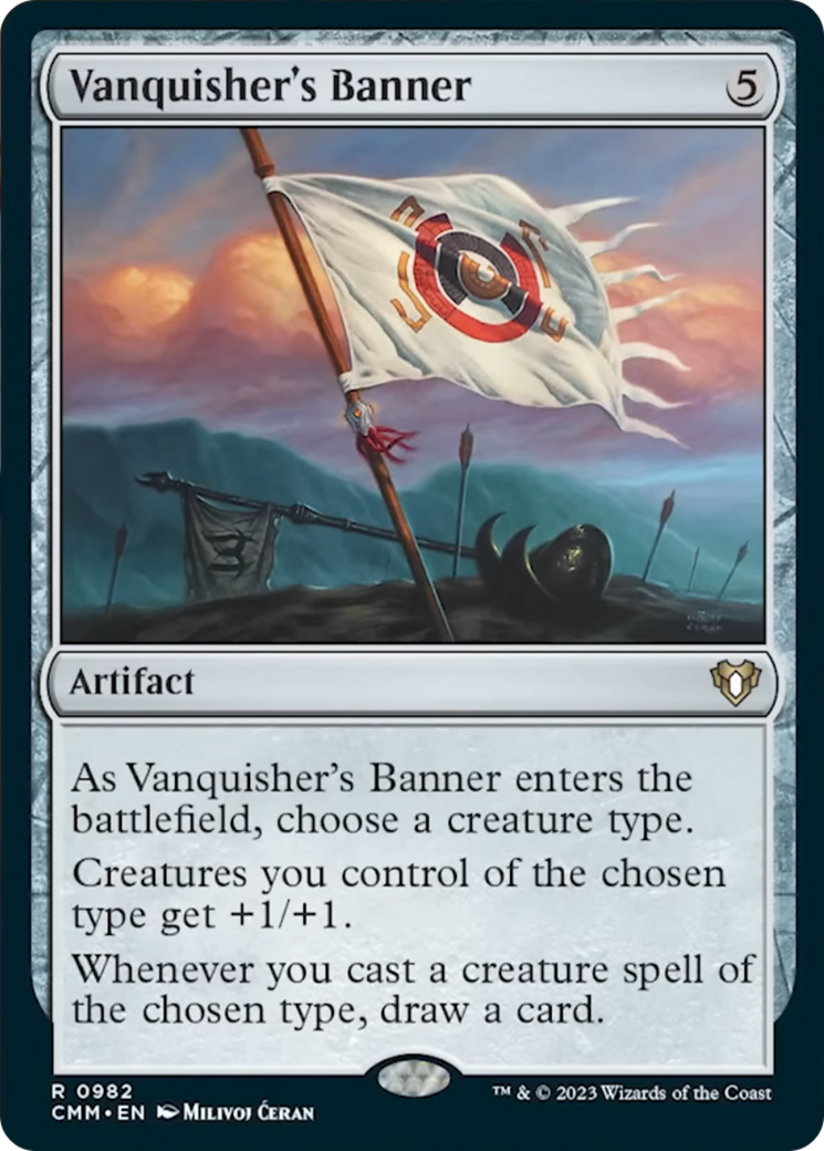 Vanquisher's Banner [Commander Masters] | Enigma On Main