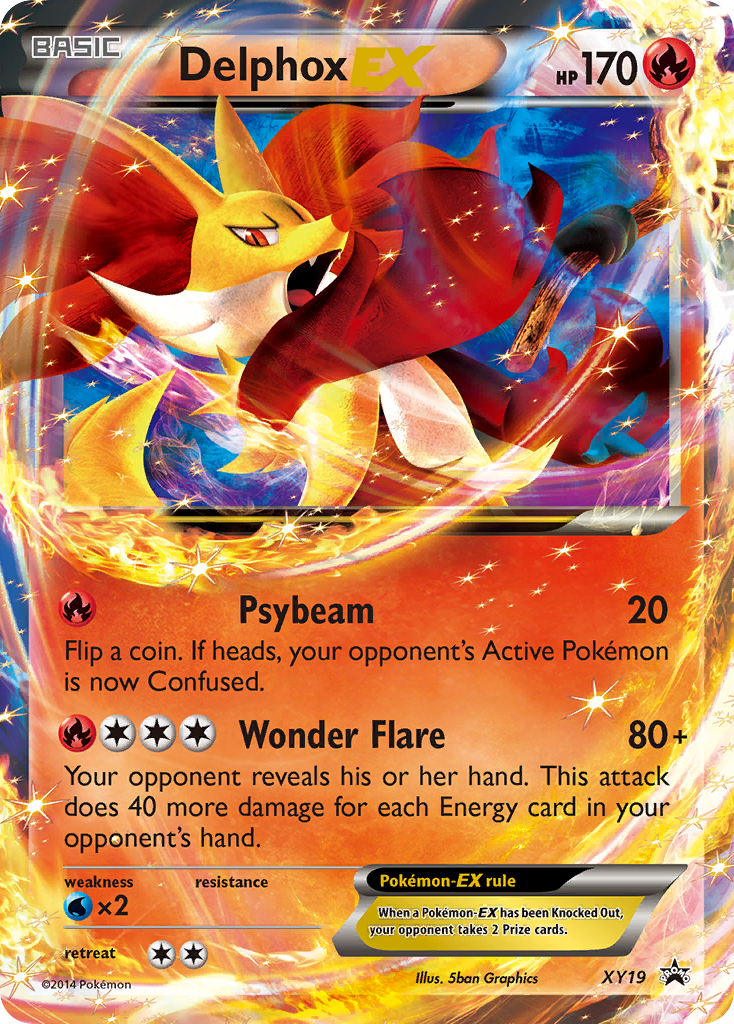 Delphox EX (XY19) [XY: Black Star Promos] | Enigma On Main