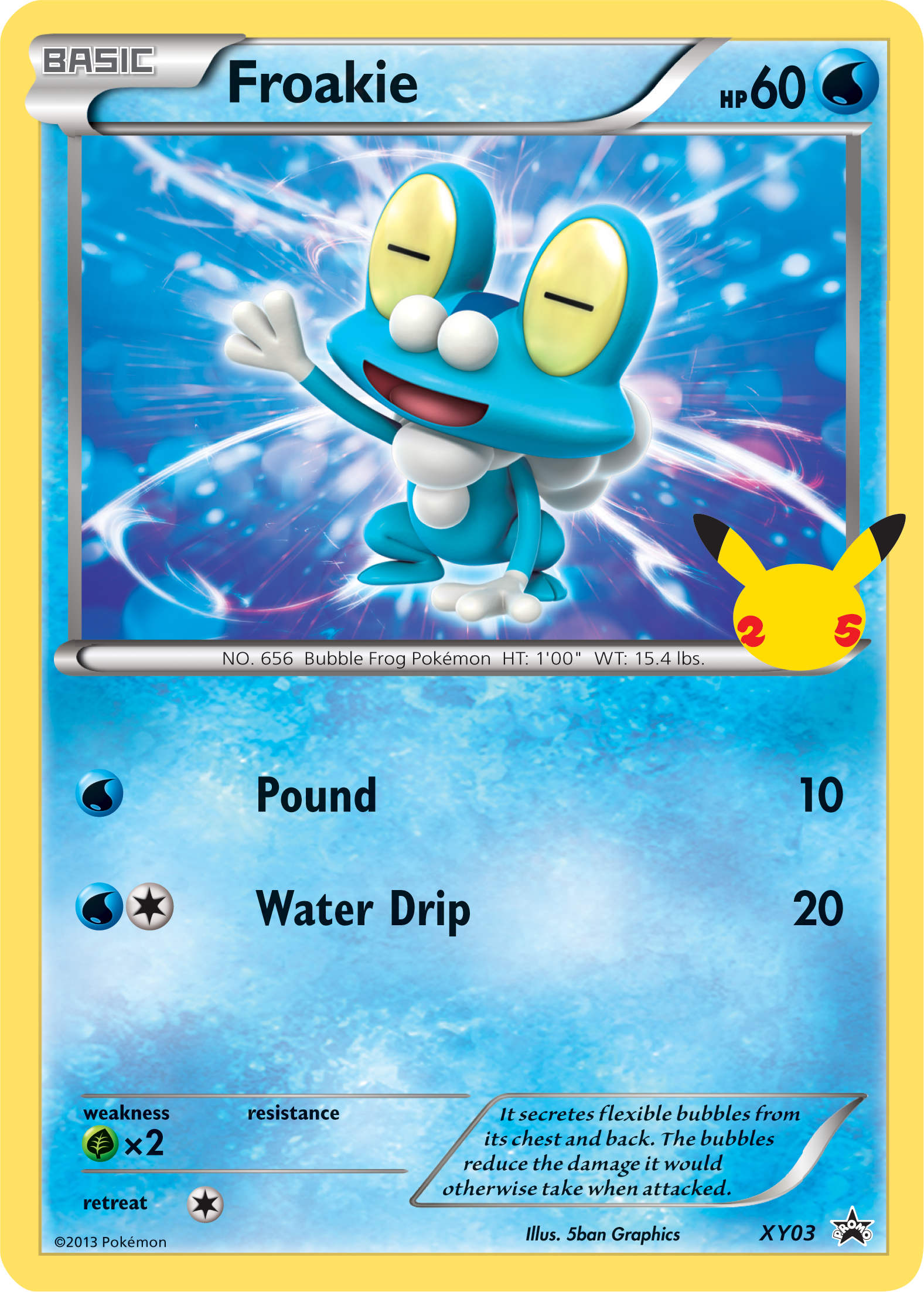 Froakie (XY03) (Jumbo Card) [First Partner Pack] | Enigma On Main