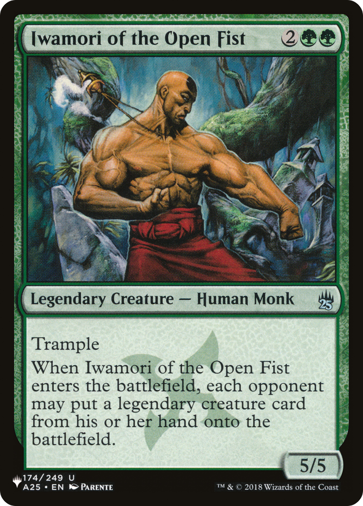 Iwamori of the Open Fist [The List] | Enigma On Main