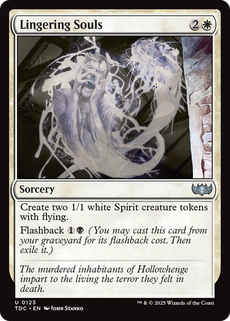 Lingering Souls [Tarkir: Dragonstorm Commander] | Enigma On Main