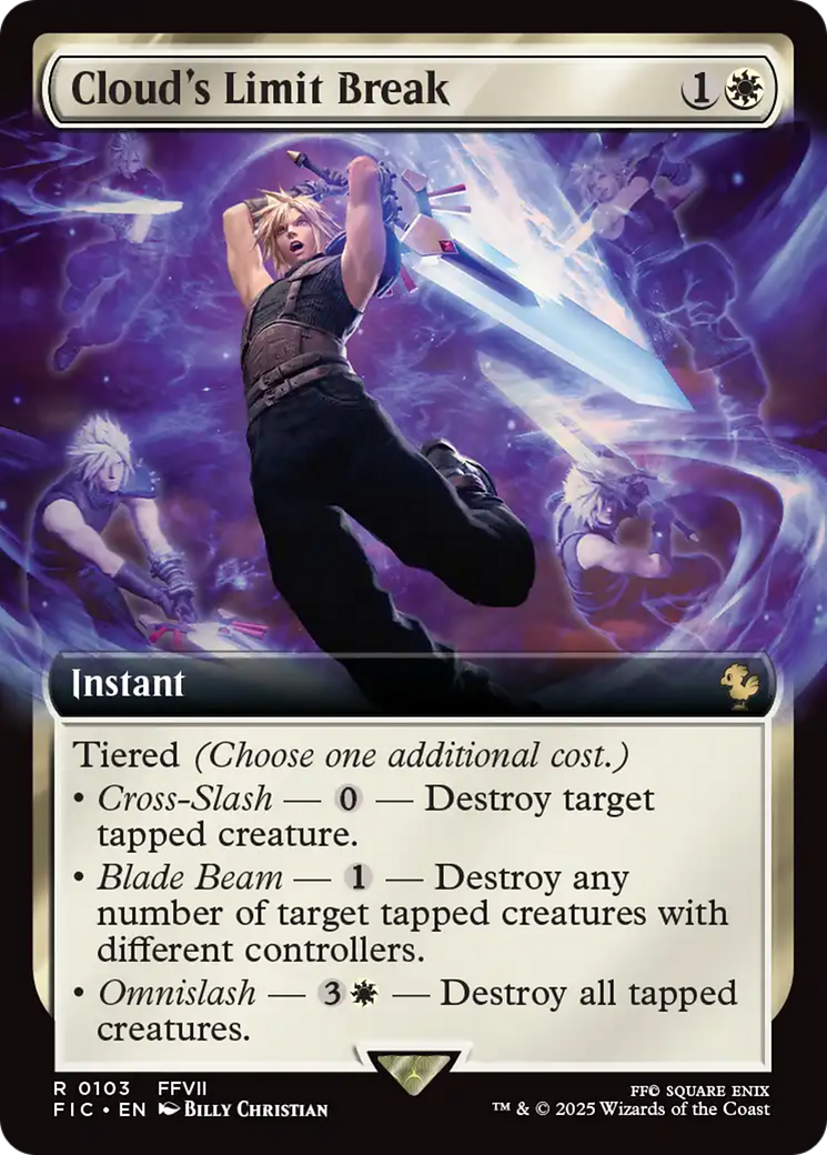 Cloud's Limit Break (Extended Art) [FINAL FANTASY Commander] | Enigma On Main