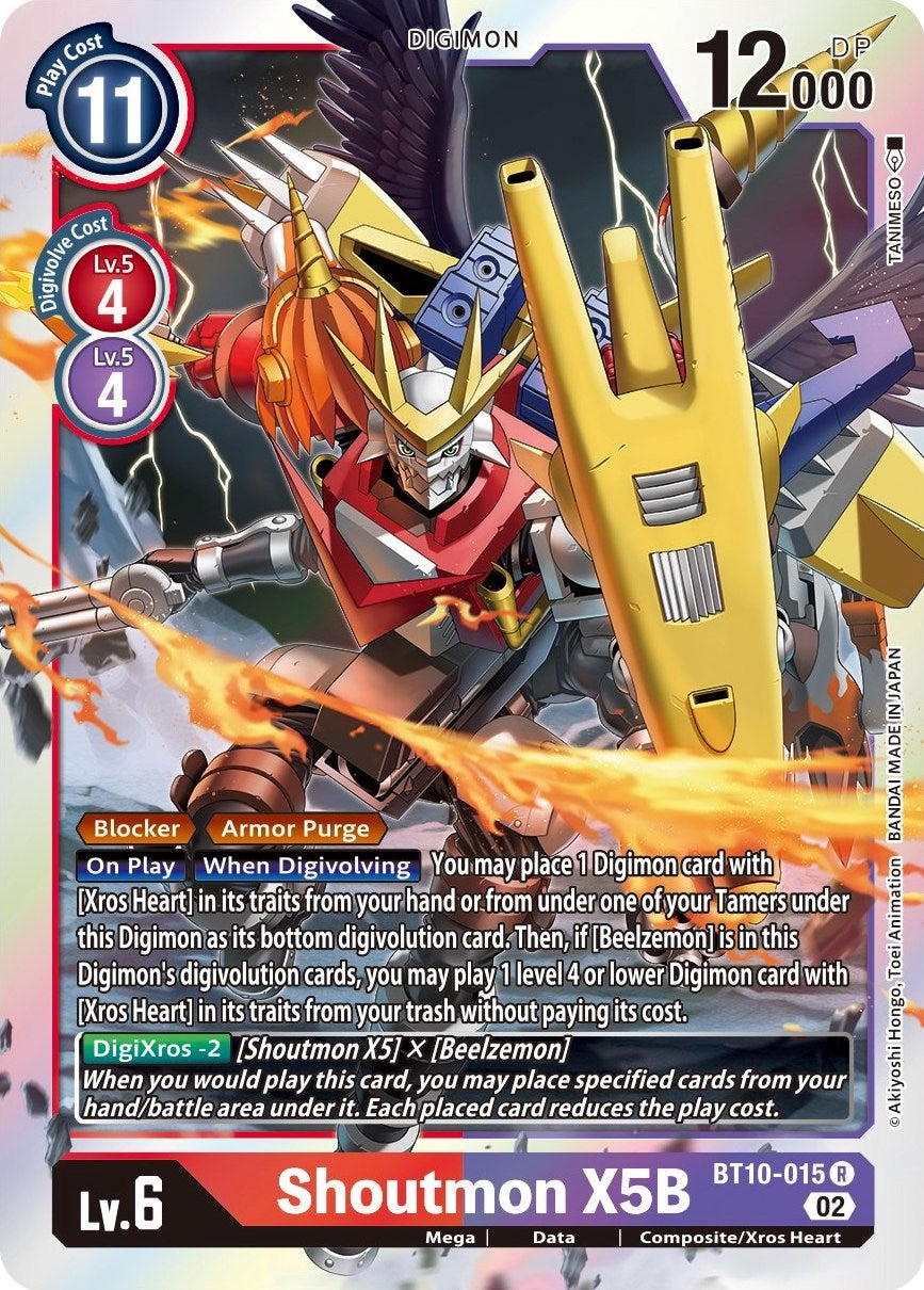 Shoutmon X5B [BT10-015] [Xros Encounter] | Enigma On Main