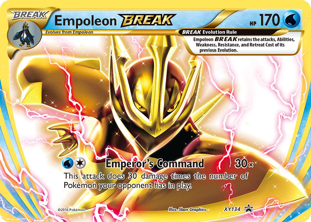 Empoleon BREAK (XY134) [XY: Black Star Promos] | Enigma On Main