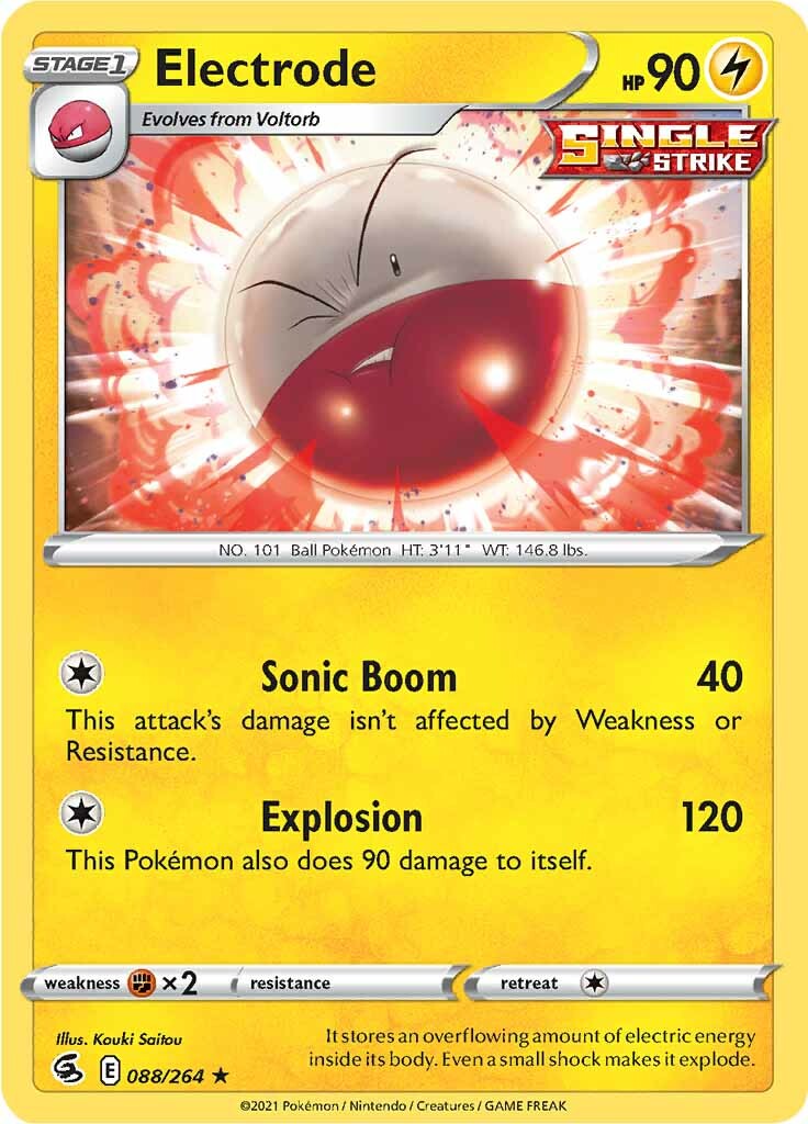 Electrode (088/264) [Sword & Shield: Fusion Strike] | Enigma On Main