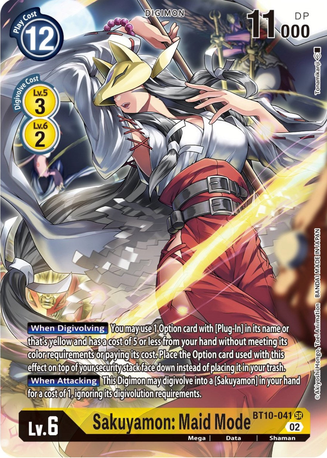 Sakuyamon: Maid Mode [BT10-041] (Alternate Art) [Xros Encounter] | Enigma On Main