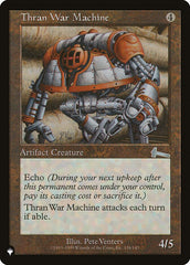 Thran War Machine [The List] | Enigma On Main