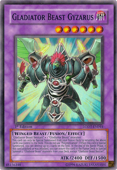 Gladiator Beast Gyzarus [LODT-EN044] Super Rare | Enigma On Main