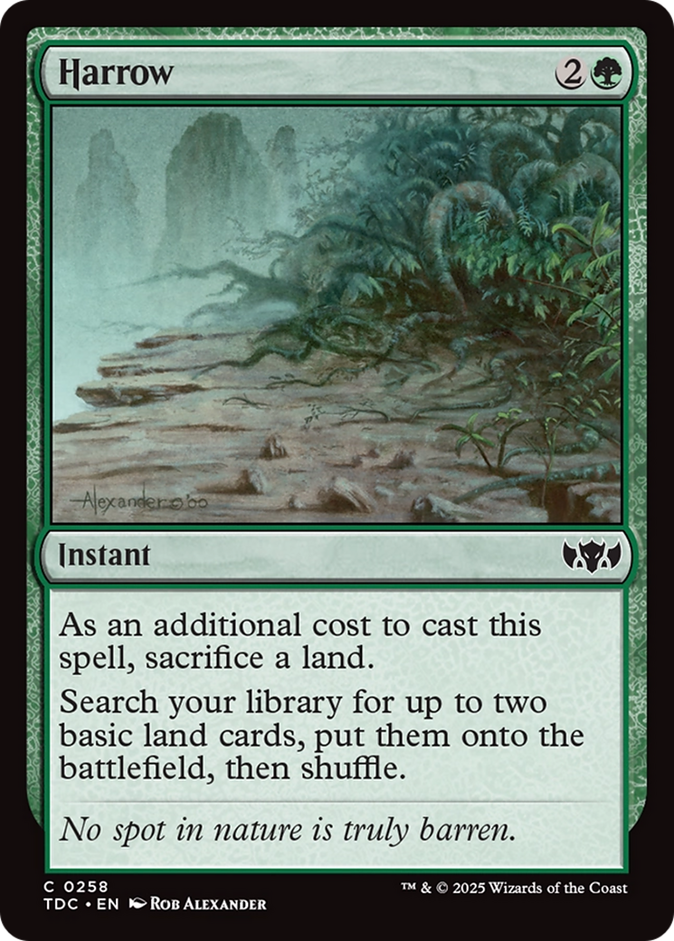 Harrow [Tarkir: Dragonstorm Commander] | Enigma On Main