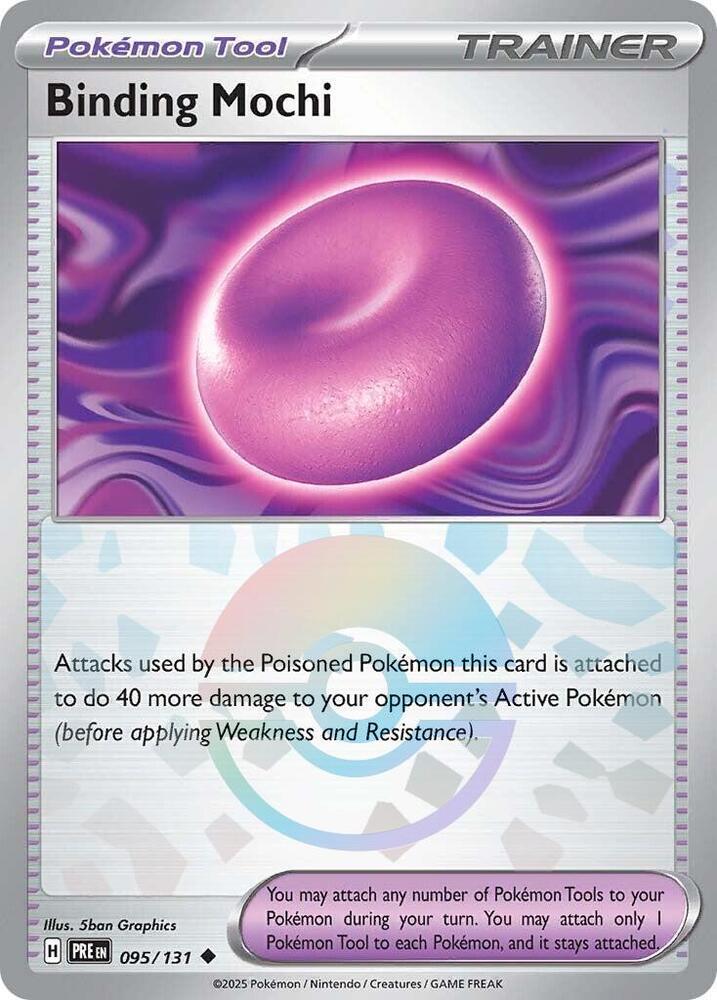 Binding Mochi (095/131) (Poke Ball Pattern) [Scarlet & Violet: Prismatic Evolutions] | Enigma On Main